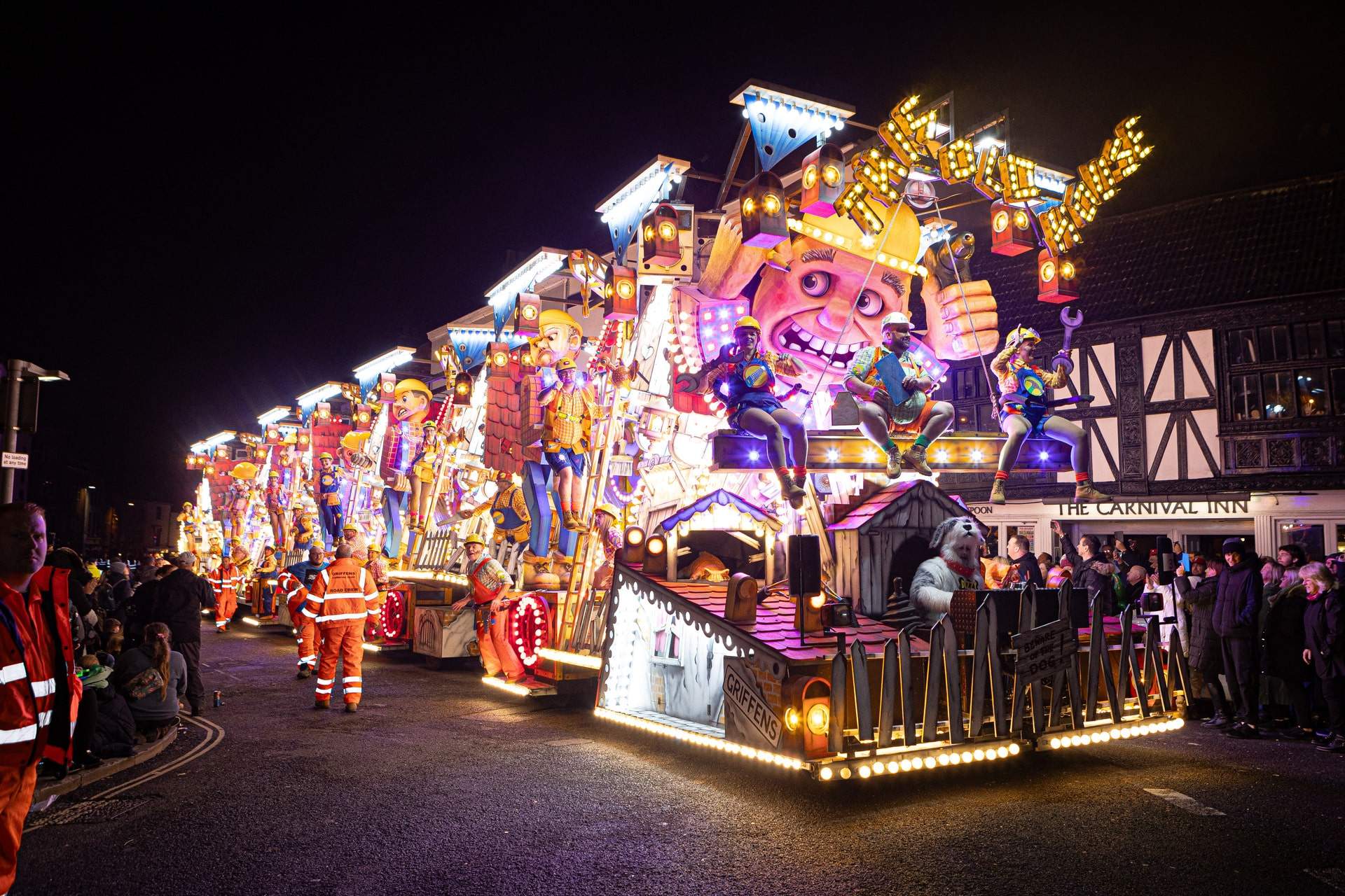 Bridgwater Carnival Griffens 2023 min Griffens 2023 min