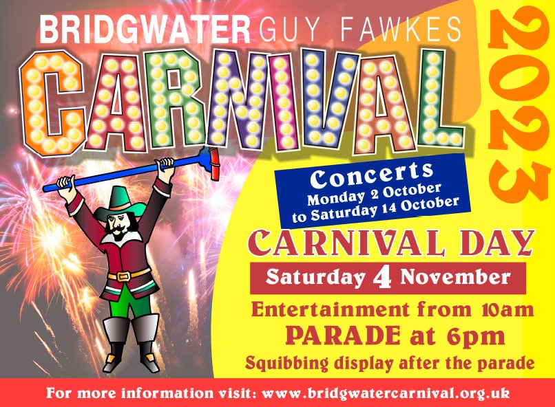 Bridgwater Carnival 2023 Graphic 2023 Graphic