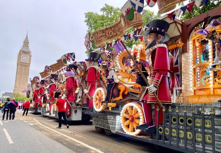 Bridgwater Carnival Pageant Cart Pageant Cart
