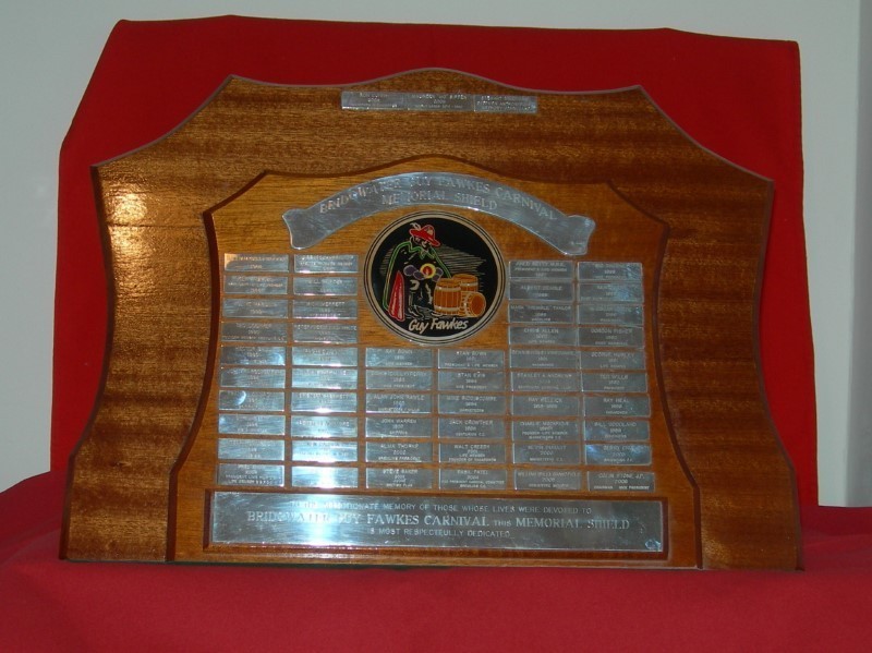 Bridgwater Carnival Memorial Shield