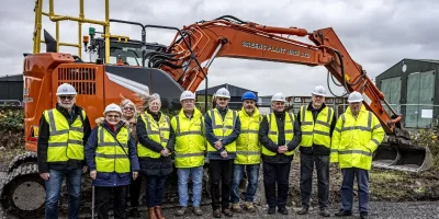 Bristol Road Turf Cutting