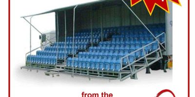 Poster grandstand tickets