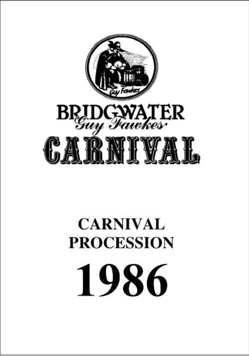 Bridgwater Carnival DVD 1986