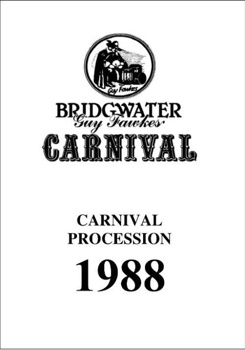 Bridgwater Carnival DVD 1988