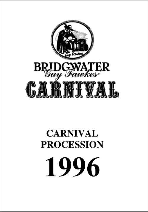 Bridgwater Carnival DVD 1996
