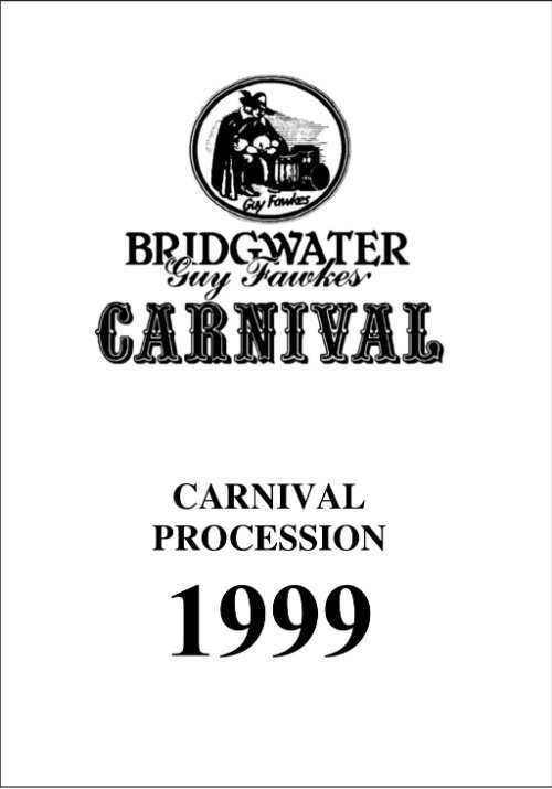 Bridgwater Carnival DVD 1999