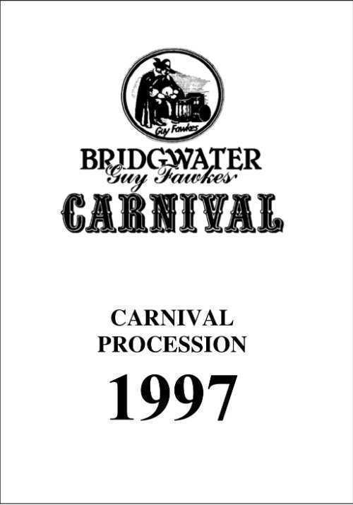 Bridgwater Carnival DVD 1997