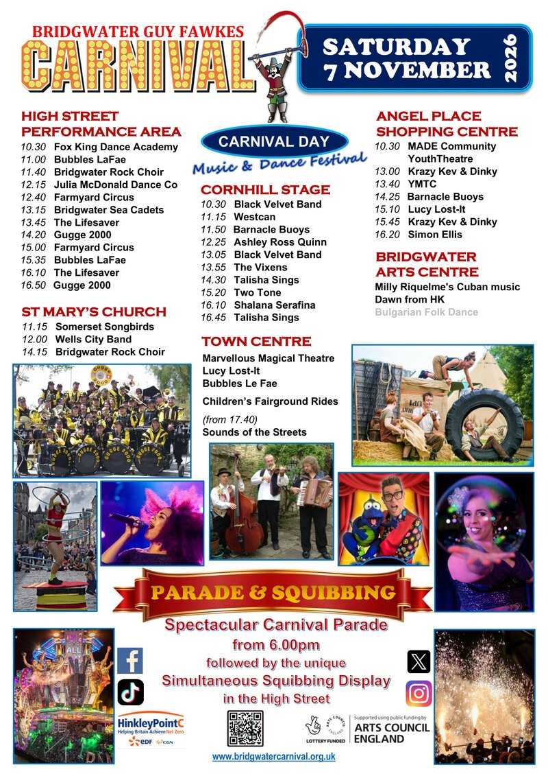 2026 Carnival Day Programme Poster